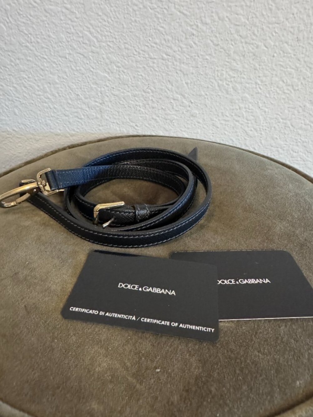 Dolce & Gabbana Black Leather Top Handle Shoulder Bag + COA - Picture 12 of 13